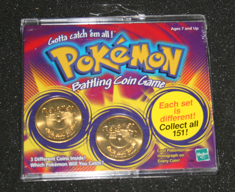 New In Unopened Package - RARE Pokemon Battling Coin Game from Hasbro